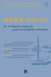 Enlarge image Cover: WERK-ZEUGE - Meiner