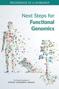 Cover: Next Steps for Functional Genomics - National Academies Press