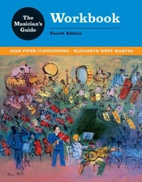 Enlarge image Cover: The Musician's Guide to Theory and Analysis Workbook - WW Norton & Co