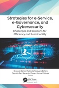 Cover: Strategies for e-Service, e-Governance, and Cybersecurity - Apple Academic Press Inc.