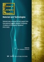 Cover: Problems of Emergency Situations: Materials and Technologies - Trans Tech Publications Ltd