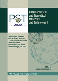 Abbildung von: Pharmaceutical and Biomedical Materials and Technology II - Trans Tech Publications Ltd