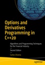 Cover: Options and Derivatives Programming in C++20 - Apress