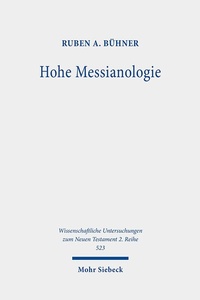 Abbildung von: Hohe Messianologie - Mohr Siebeck