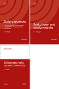 Cover: PAKET: Zivilprozessrecht 3.Auflage+ Zivilprozessrecht Schaubilder und Aktenmuster 13.Auflage+ Exekutions-und InsolvenzR 11.Auflage - Manz