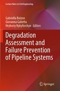 Cover: Degradation Assessment and Failure Prevention of Pipeline Systems - Springer