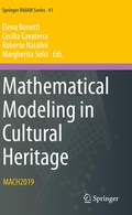Cover: Mathematical Modeling in Cultural Heritage - Springer