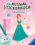 Cover: Mein Ausmalstickerbuch - Traumkleider - Ravensburger
