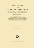 Cover: Reallexikon f&uuml;r Antike und Christentum - Hiersemann, A