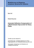 Cover: Automatic Deflection Compensation of a Multi-Actuator Gap Leveler for Heavy Plates - Shaker