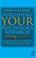 Cover: Publishing Your Psychology Research - Routledge