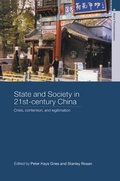 Cover: State and Society in 21st Century China - Routledge