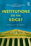 Cover: Institutions on the edge? - Routledge