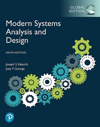 Enlarge image Cover: Modern Systems Analysis and Design, Global Edition - Pearson