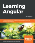 Cover: Learning Angular - Packt Publishing