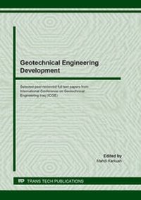 Enlarge image Cover: Geotechnical Engineering Development - Trans Tech Publications Ltd