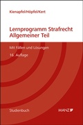 Cover: Lernprogramm Strafrecht Allgemeiner Teil - Manz