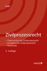 Enlarge image Cover: Zivilprozessrecht - Manz