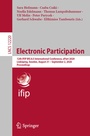 Cover: Electronic Participation - Springer