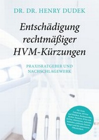 Abbildung von: Entschädigung rechtmäßiger HVM-Kürzungen - Books on Demand