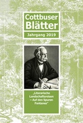 Cover: Cottbuser Bl&auml;tter Jahrgang 2019 - Regia-Co-Work