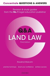 Enlarge image Cover: Concentrate Questions and Answers Land Law - Oxford University Press