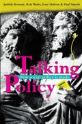 Cover: Talking Policy - Routledge