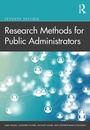 Cover: Research Methods for Public Administrators - Routledge
