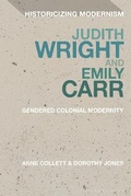 Cover: Judith Wright and Emily Carr - Bloomsbury Academic