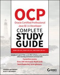 Abbildung von: OCP Oracle Certified Professional Java SE 11 Developer Complete Study Guide - Wiley