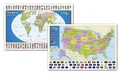 Cover: National Geographic World and United States for Kids Maps (Poster Size: 36 X 24 In) [Map Pack Bundle] - National Geographic Maps