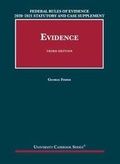 Cover: Federal Rules of Evidence 2020-21 Statutory and Case Supplement to Fisher's Evidence - West Academic Press