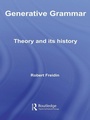 Cover: Generative Grammar - Routledge