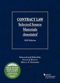 Cover: Contract Law, Selected Source Materials Annotated, 2020 Edition - West Academic Press