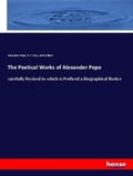 Cover: The Poetical Works of Alexander Pope - Hansebooks
