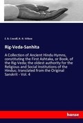 Cover: Rig-Veda-Sanhita - Hansebooks