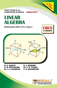 Abbildung von: Linear Algebra (2 Credits) Mathematics - Nirali Prakashan, Educational Publishers