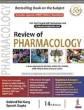 Cover: Review of Pharmacology - Jaypee Brothers Medical Publishers
