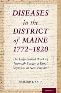Abbildung von: Diseases in the District of Maine 1772 - 1820 - OUP eBook