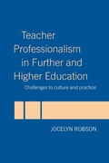 Cover: Teacher Professionalism in Further and Higher Education - Routledge