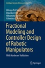 Cover: Fractional Modeling and Controller Design of Robotic Manipulators - Springer