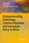 Cover: Entrepreneurship, Technology Commercialisation, and Innovation Policy in Africa - Springer