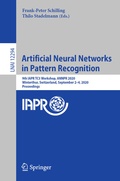 Cover: Artificial Neural Networks in Pattern Recognition - Springer