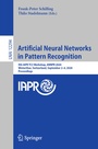 Cover: Artificial Neural Networks in Pattern Recognition - Springer