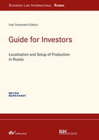 Abbildung von: Guide for Investors - Fachmedien Recht und Wirtschaft
