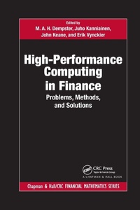 Abbildung von: High-Performance Computing in Finance - Chapman & Hall/CRC