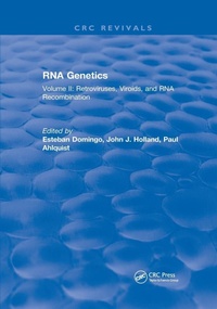 Enlarge image Cover: RNA Genetics - CRC Press