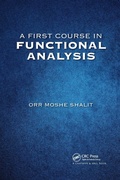 Cover: A First Course in Functional Analysis - Chapman & Hall/CRC