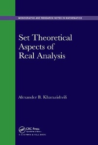 Abbildung von: Set Theoretical Aspects of Real Analysis - Chapman & Hall/CRC