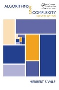 Cover: Algorithms and Complexity - CRC Press